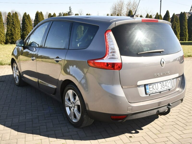 Renault Grand Scenic 1,4 Turbo Benz.SerwisDudki11 Navi.Szyberdach x2.Parktronic.Hands-Free. II (2009-2016)