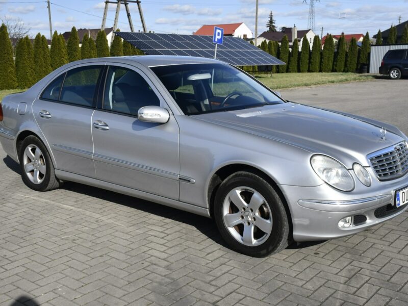 Mercedes E 240 2,6Benz DUDKI11 Automat,Tempomat.El.szyby.2 Komp.Kół.kredyt.OKAZJA W211 (2002-2009)