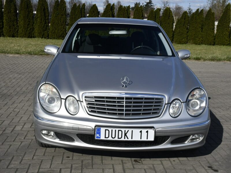 Mercedes E 240 2,6Benz DUDKI11 Automat,Tempomat.El.szyby.2 Komp.Kół.kredyt.OKAZJA W211 (2002-2009)