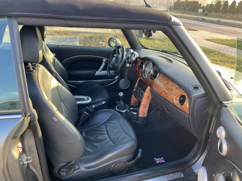 Mini Cooper S S 170KM, cabrio, skóry, symboliczny przebieg, klimatyzacja, ksenony