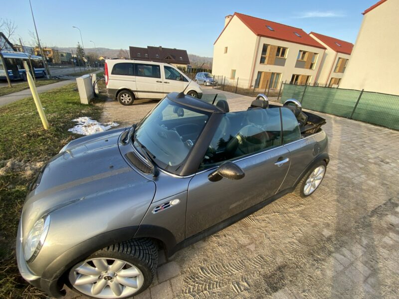 Mini Cooper S S 170KM, cabrio, skóry, symboliczny przebieg, klimatyzacja, ksenony