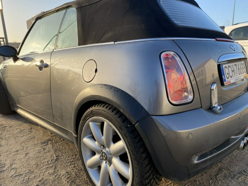 Mini Cooper S S 170KM, cabrio, skóry, symboliczny przebieg, klimatyzacja, ksenony