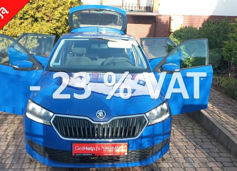 Škoda Fabia Instalacja Gazowa 1.0 MPI SmartLink+ F.VAT 23% 24.3 tys netto Ledy III (2014-)