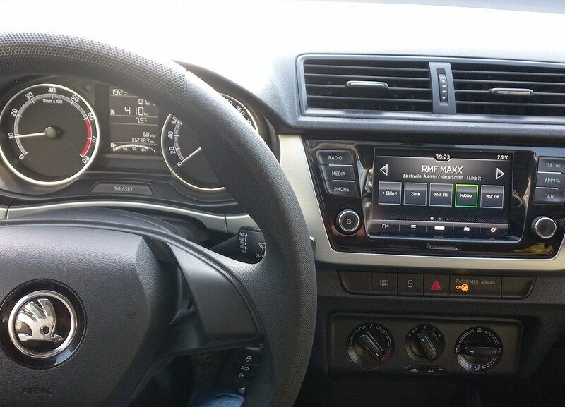 Škoda Fabia Instalacja Gazowa 1.0 MPI SmartLink+ F.VAT 23% 24.3 tys netto Ledy III (2014-)