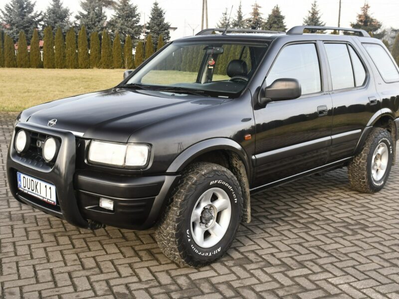 Opel Frontera 2,2benz DUDKI11 Skóry,Serwis,Reduktor,Manual,Hak.Nowe Opony B (1998-2004)