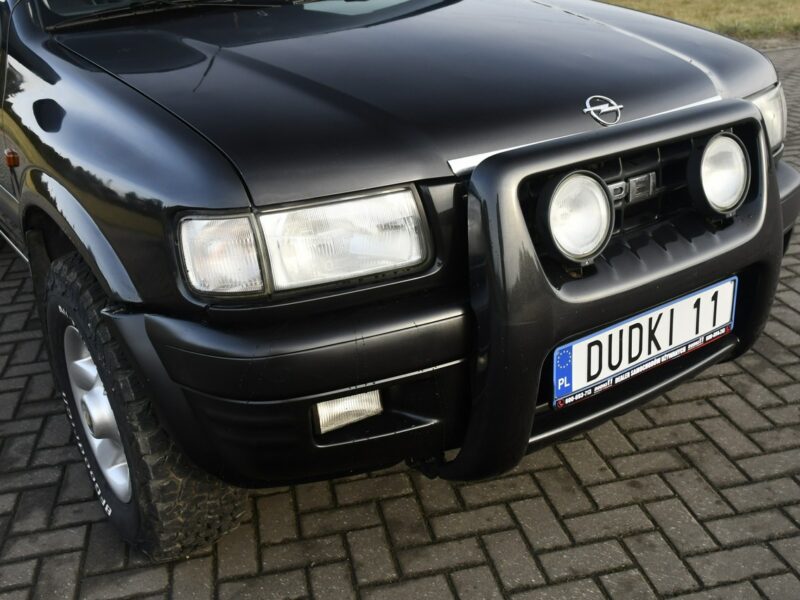 Opel Frontera 2,2benz DUDKI11 Skóry,Serwis,Reduktor,Manual,Hak.Nowe Opony B (1998-2004)