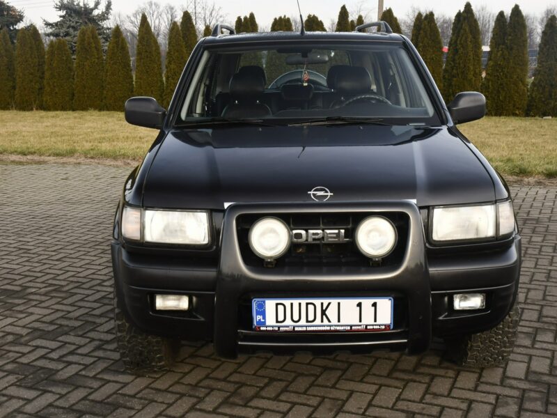 Opel Frontera 2,2benz DUDKI11 Skóry,Serwis,Reduktor,Manual,Hak.Nowe Opony B (1998-2004)