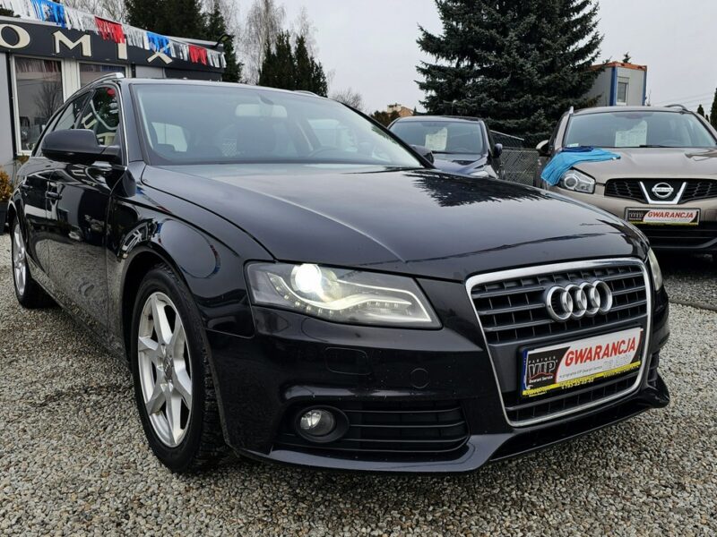 Audi A4 2.0 TDI - 140 KM * Duża Navi * Automat / Ledy Biksenon *HAK /Gwarancja B8 (2007-2015)