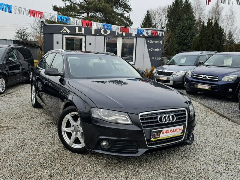 Audi A4 2.0 TDI - 140 KM * Duża Navi * Automat / Ledy Biksenon *HAK /Gwarancja B8 (2007-2015)
