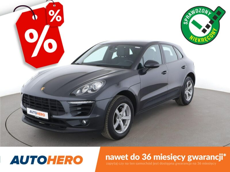 Porsche Macan 4x4 automat skóra/alcantara LED klima 3 strefy grzane fotele I (2014-)