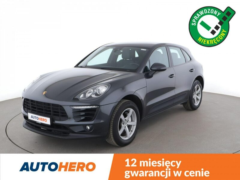 Porsche Macan 4x4 automat skóra/alcantara LED klima 3 strefy grzane fotele I (2014-)