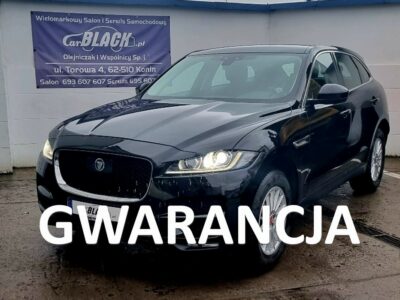 Jaguar F-PACE Pisemna Gwarancja 12 miesięcy