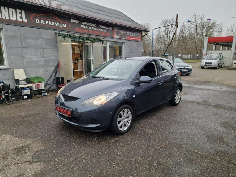 Mazda 2 1.4 Benzyna 84 KM, Klimatyzacja, Alufelgi, Isofix, Dwa Klucze, II (2007-2014)