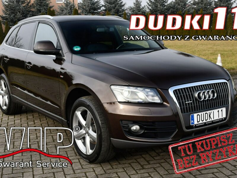 Audi Q5 2,0tdi S-line,Quattro,Navi,Pół-skóry,Elkt.Klapa.Klimatr 2 str.GWARANCJ 8R (2008-)