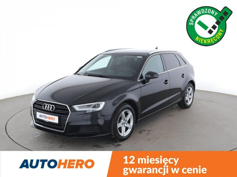 Audi A3 skóra navi grzane fotele Bluetooth climatronic LED PDC tempomat 8Y