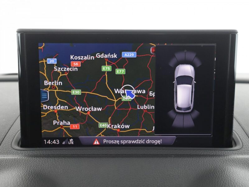Audi A3 skóra navi grzane fotele Bluetooth climatronic LED PDC tempomat 8Y