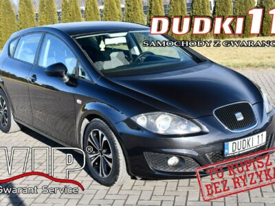 Seat Leon 1.6MPI Benz. DUDKI11 Klimatyzacja.El.szyby.Centralka.Alu,Tempomat II (2005-2012)