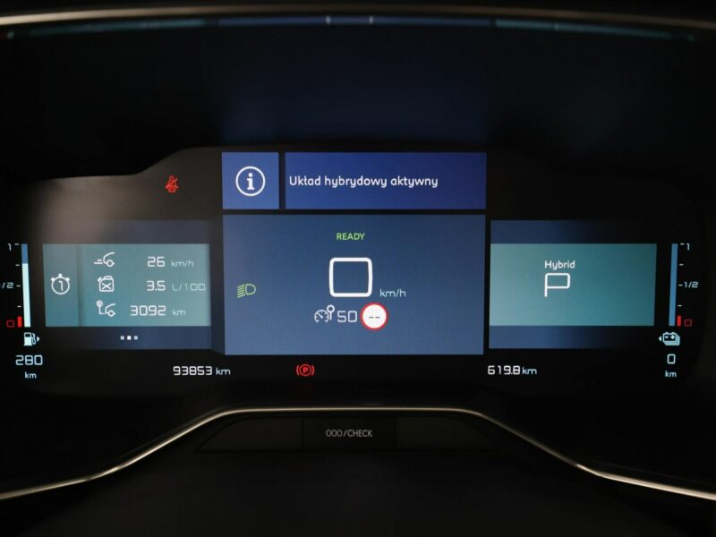 Citroen C5 Aircross 1.6 PHEV Automat Klimatyzacja Tempomat Nawigacja Asystenci Kamera LED