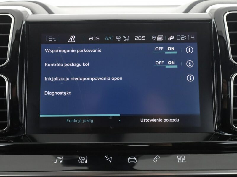Citroen C5 Aircross 1.6 PHEV Automat Klimatyzacja Tempomat Nawigacja Asystenci Kamera LED