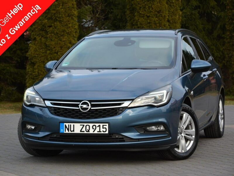 Opel Astra Xenon Ledy Duża Navi Klimatronic Grz. kierownica As. Pasa 2xParktr. K (2015-2021)