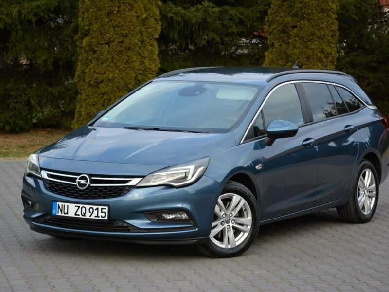 Opel Astra Xenon Ledy Duża Navi Klimatronic Grz. kierownica As. Pasa 2xParktr. K (2015-2021)