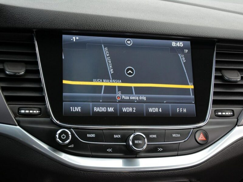 Opel Astra Xenon Ledy Duża Navi Klimatronic Grz. kierownica As. Pasa 2xParktr. K (2015-2021)