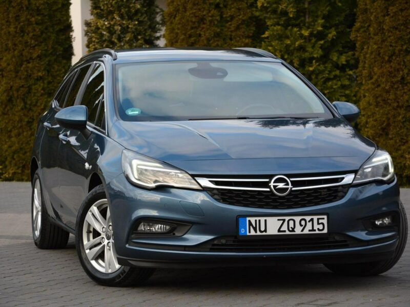 Opel Astra Xenon Ledy Duża Navi Klimatronic Grz. kierownica As. Pasa 2xParktr. K (2015-2021)