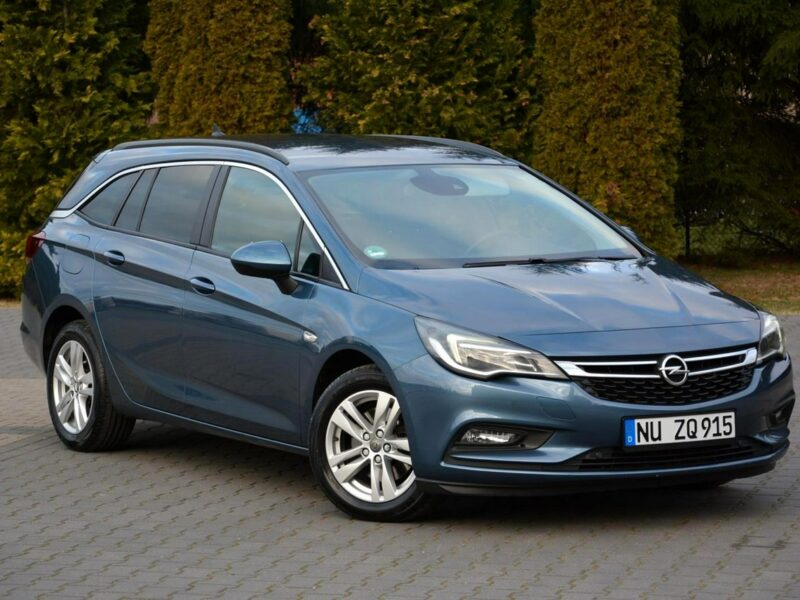 Opel Astra Xenon Ledy Duża Navi Klimatronic Grz. kierownica As. Pasa 2xParktr. K (2015-2021)