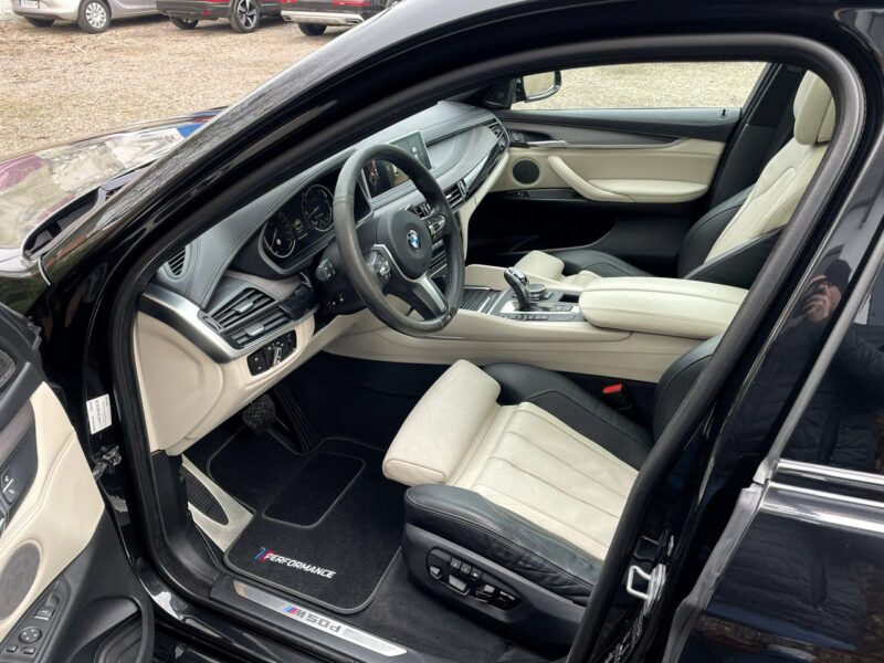 BMW X6 M50 LED, Klima, Navi, Akt. Tempomat, Asystenci, Kamera 360, Ambiente, USB F16 (2014-)