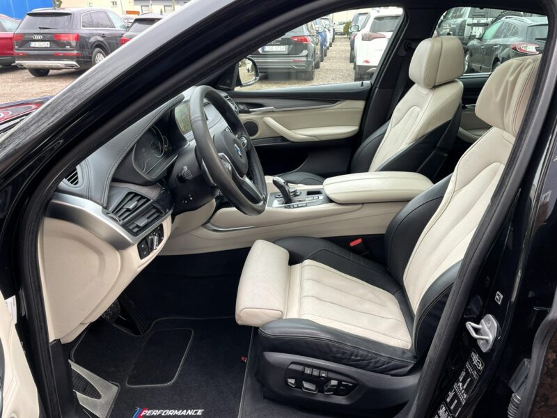 BMW X6 M50 LED, Klima, Navi, Akt. Tempomat, Asystenci, Kamera 360, Ambiente, USB F16 (2014-)