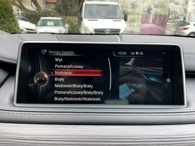 BMW X6 M50 LED, Klima, Navi, Akt. Tempomat, Asystenci, Kamera 360, Ambiente, USB F16 (2014-)