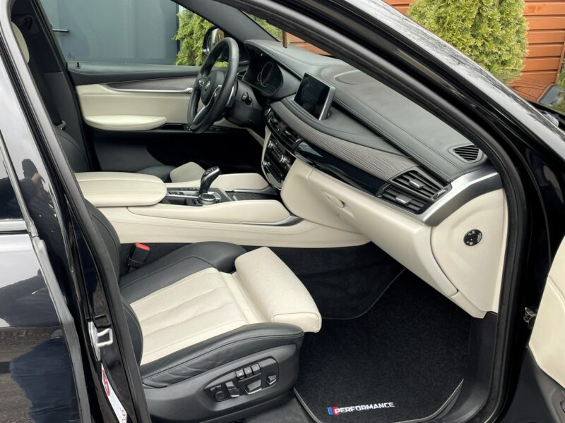 BMW X6 M50 LED, Klima, Navi, Akt. Tempomat, Asystenci, Kamera 360, Ambiente, USB F16 (2014-)