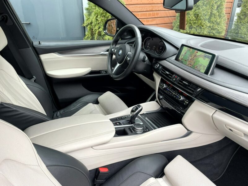 BMW X6 M50 LED, Klima, Navi, Akt. Tempomat, Asystenci, Kamera 360, Ambiente, USB F16 (2014-)