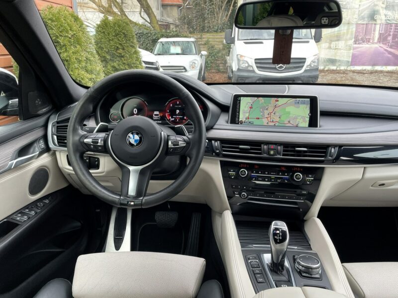 BMW X6 M50 LED, Klima, Navi, Akt. Tempomat, Asystenci, Kamera 360, Ambiente, USB F16 (2014-)