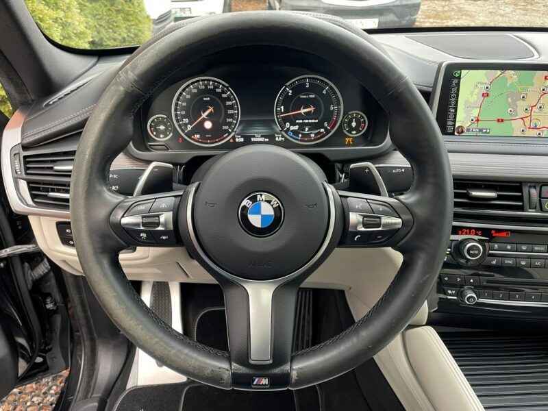 BMW X6 M50 LED, Klima, Navi, Akt. Tempomat, Asystenci, Kamera 360, Ambiente, USB F16 (2014-)