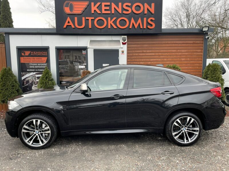 BMW X6 M50 LED, Klima, Navi, Akt. Tempomat, Asystenci, Kamera 360, Ambiente, USB F16 (2014-)