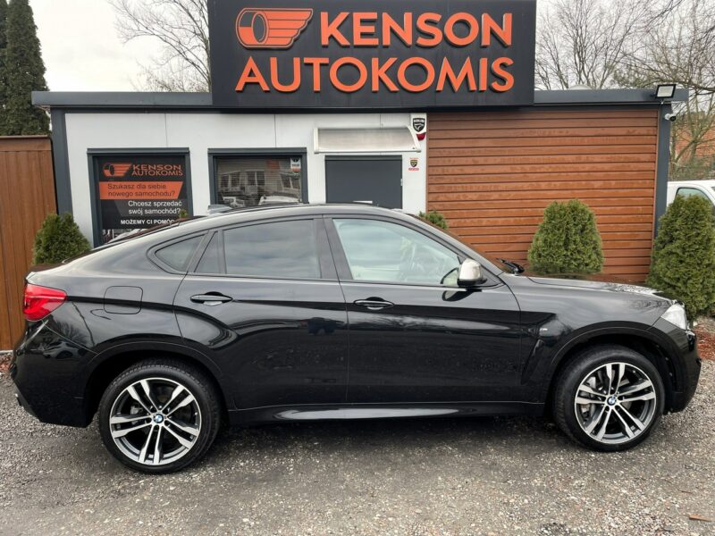 BMW X6 M50 LED, Klima, Navi, Akt. Tempomat, Asystenci, Kamera 360, Ambiente, USB F16 (2014-)