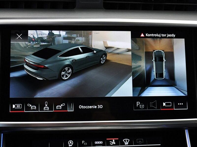 Audi A7 55TFSI 340KM Quattro MatrixHDLaser B&O3D HeadUp Kamery360 TV 4G9 (2018-)