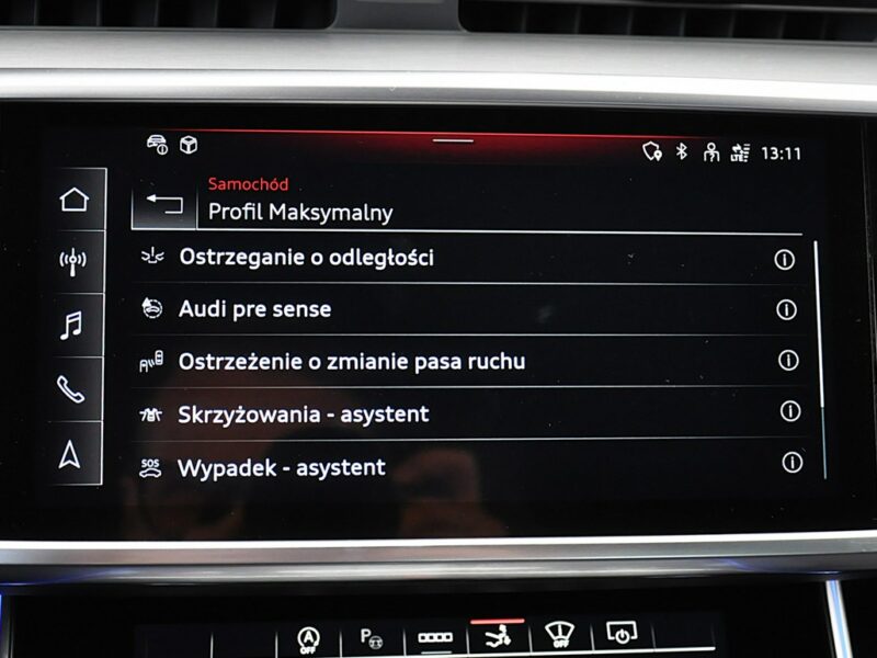 Audi A7 55TFSI 340KM Quattro MatrixHDLaser B&O3D HeadUp Kamery360 TV 4G9 (2018-)