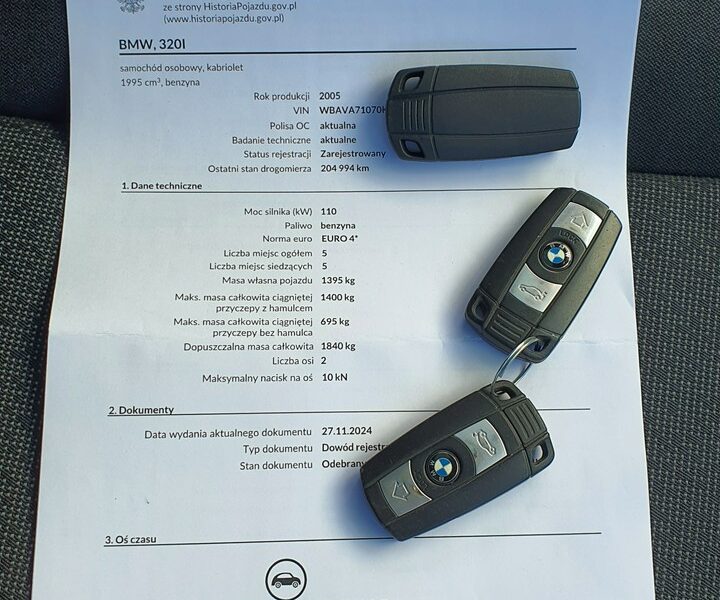 BMW 320 2.0i 150KM # Climatronic # 2x PDC # Szyber # Xenon # Super Stan !!! E90E91E92E93(2005-2012)