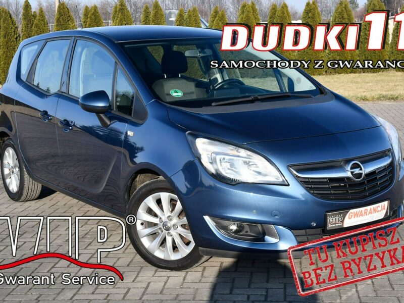 Opel Meriva 1,4benz Serwis,Klimatronic.Parktronic.Nowy Rozrząd.Tempomat.GWARANCJA II (2010-)