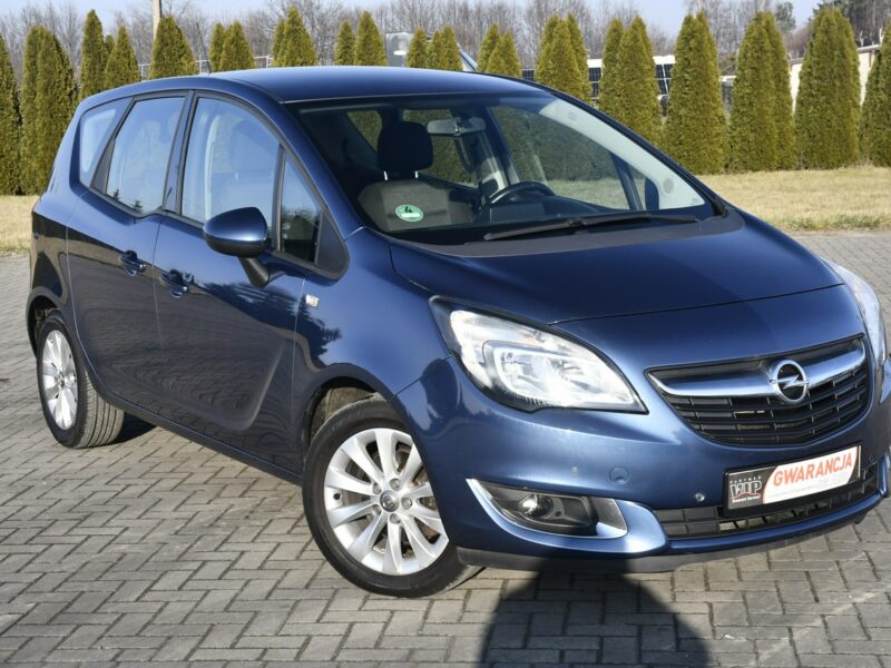 Opel Meriva 1,4benz Serwis,Klimatronic.Parktronic.Nowy Rozrząd.Tempomat.GWARANCJA II (2010-)