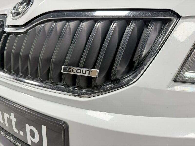 Škoda Octavia SCOUT 2.0 TDI 184KM*DSG*4x4*AppleCar*Bi-Xenon*Duża Navi*Tempomat*Black III (2013-)