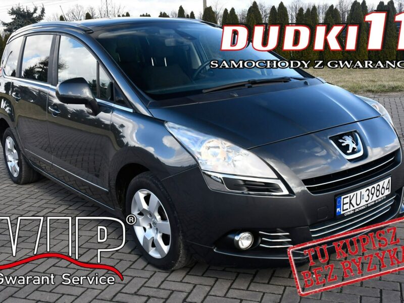 Peugeot 5008 1,6hdi DUDKI11 Klimatronic 2 str.Parktronic.Tempomat.kredyt.OKAZJA I (2009-2017)