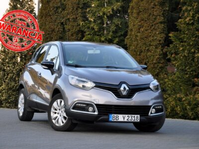 Renault Captur 0.9i(90KM)*95tyś.km*Led*Navi*Parktr.*Welur*Keyless Go*I Wł*Alu16"ASO I (2013-2019)
