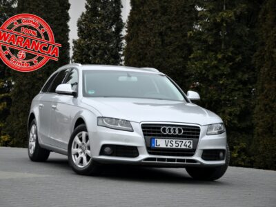 Audi A4 2.0TDI(120KM)*Klimatronik*Chrom*Welur*Reling*Parktronik*I Wł*Alu16"ASO B8 (2007-2015)