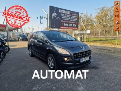 Peugeot 3008 1.6 HDI 110 KM, Klimatyzacja, Bluetooth, Alufelgi, Isofix, Dwa Klucze I (2009-2016)