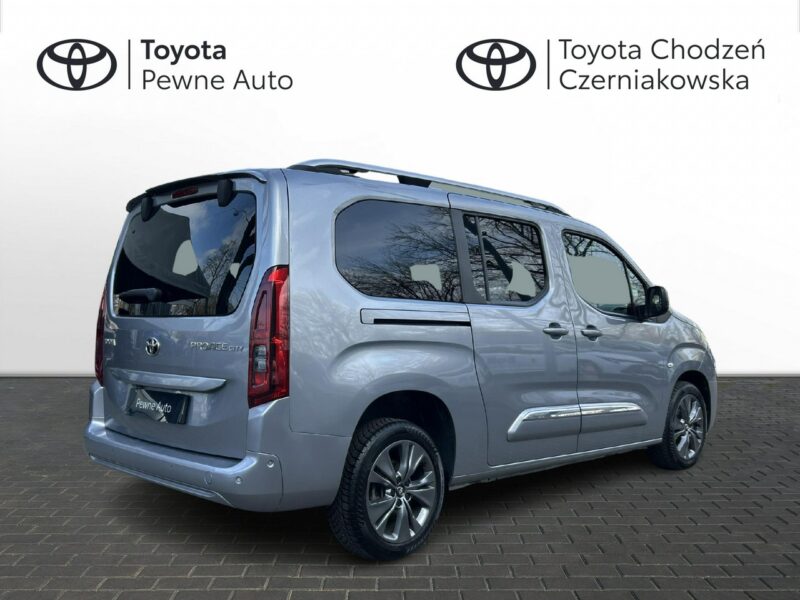 Toyota Proace City Verso 1.2 benzyna automat, 130KM, FAMILY long COMFORT 7 os. salon PL, FV23%