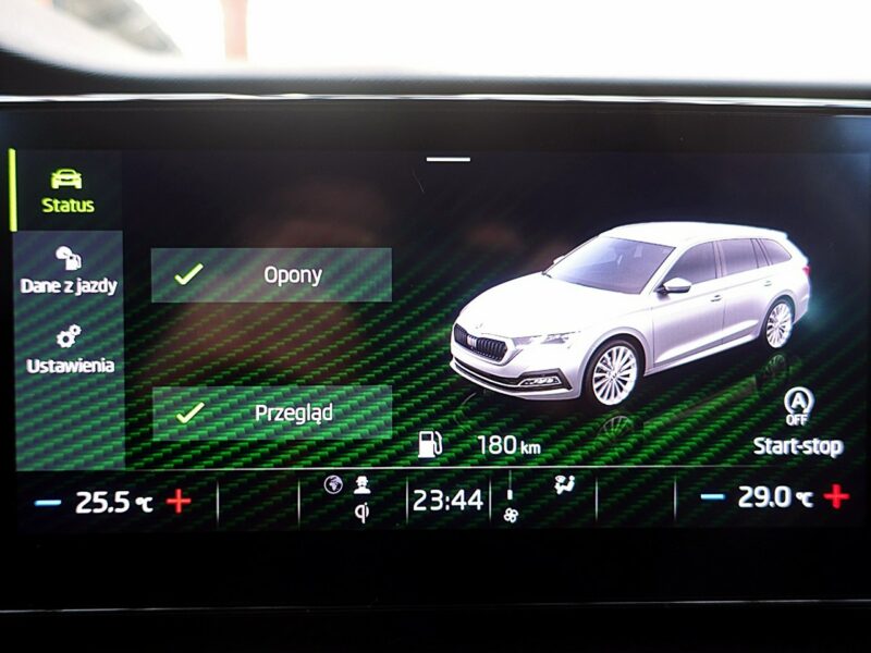 Škoda Octavia VIRTUAL COCPIT+Led+Podgrze.P.Szyba+ACC GWARANCJA 1wł Kraj Bezwyp F23% IV (2020-)