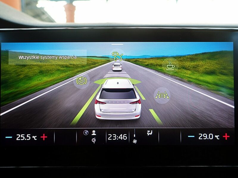 Škoda Octavia VIRTUAL COCPIT+Led+Podgrze.P.Szyba+ACC GWARANCJA 1wł Kraj Bezwyp F23% IV (2020-)